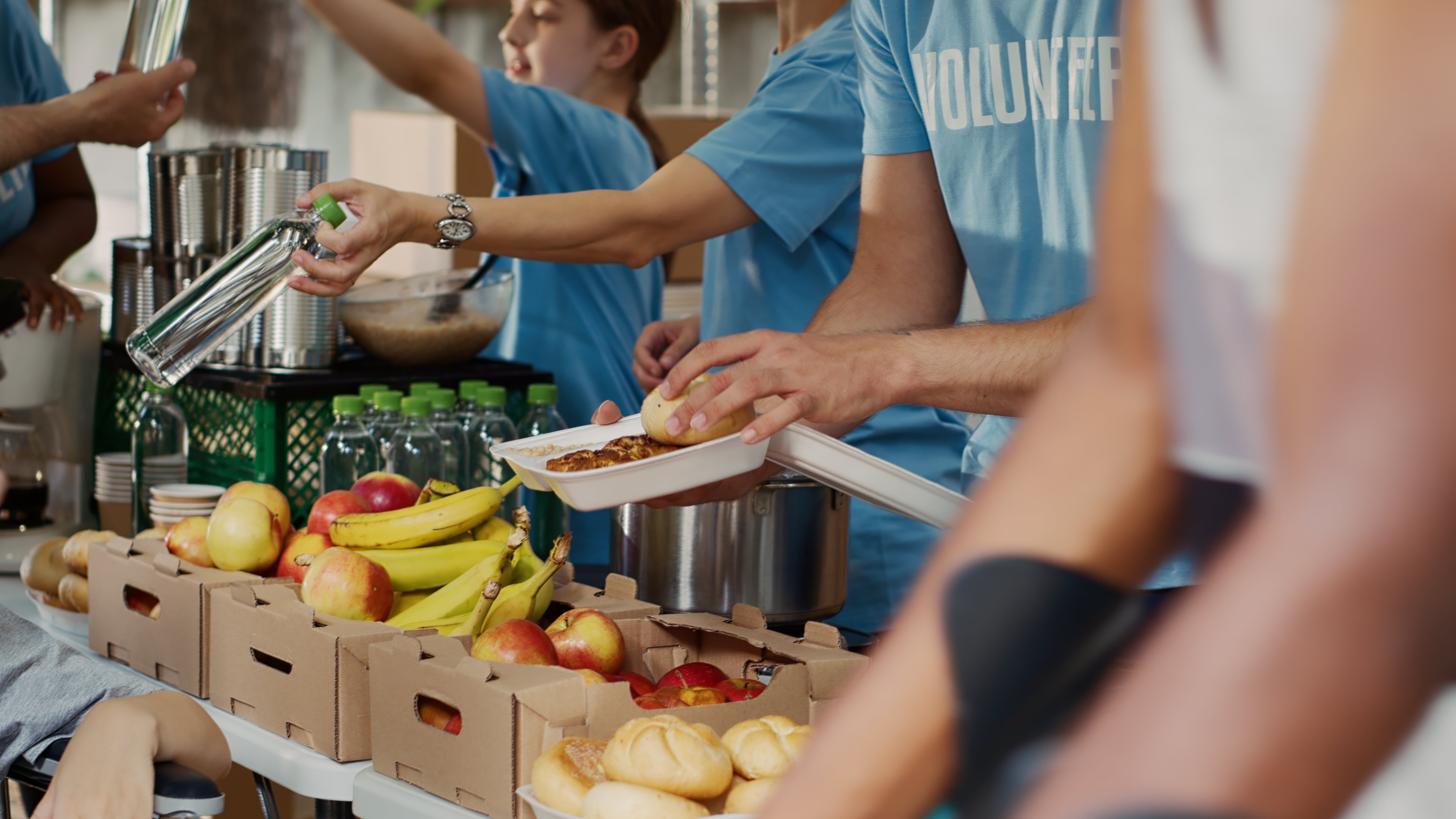 Nonprofit organization food bank